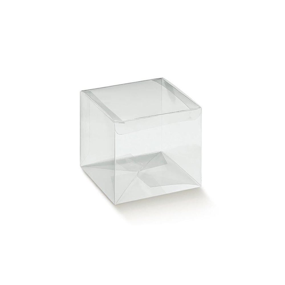 SCATOLA PLASTICA TRASPARENTE 60X60X60